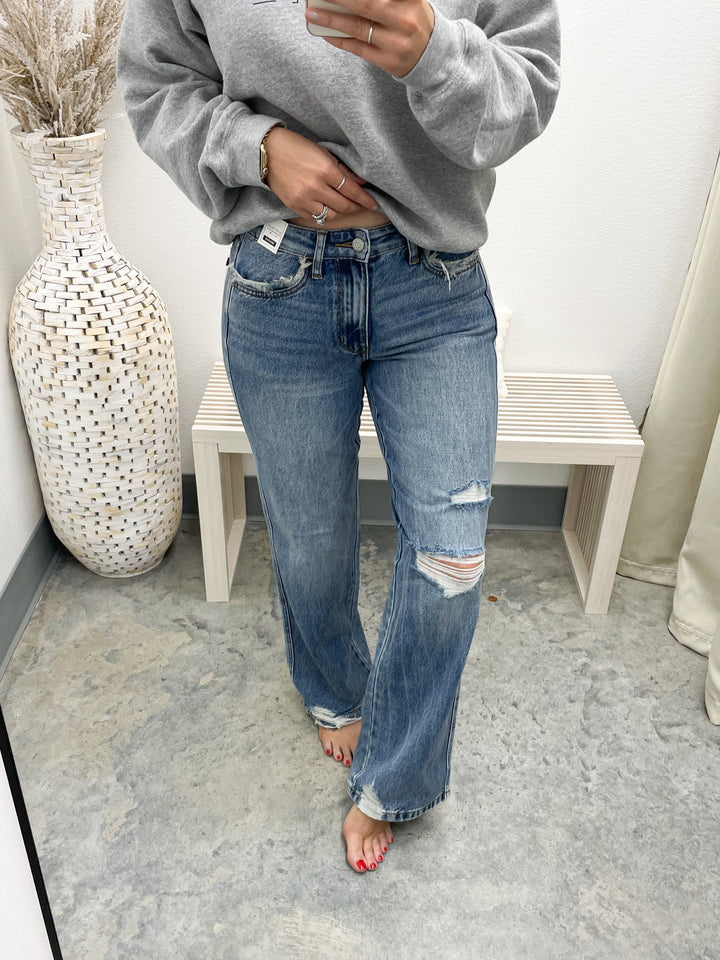 Orelia Rigid Straight Leg Jeans