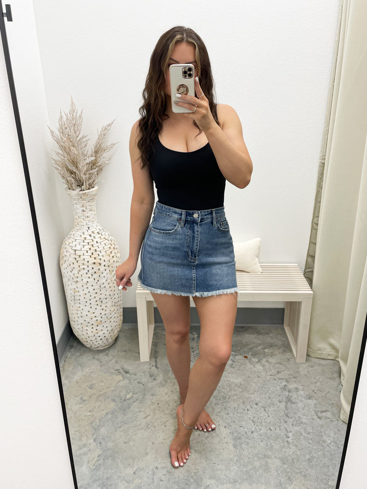 Shae Denim Skirt