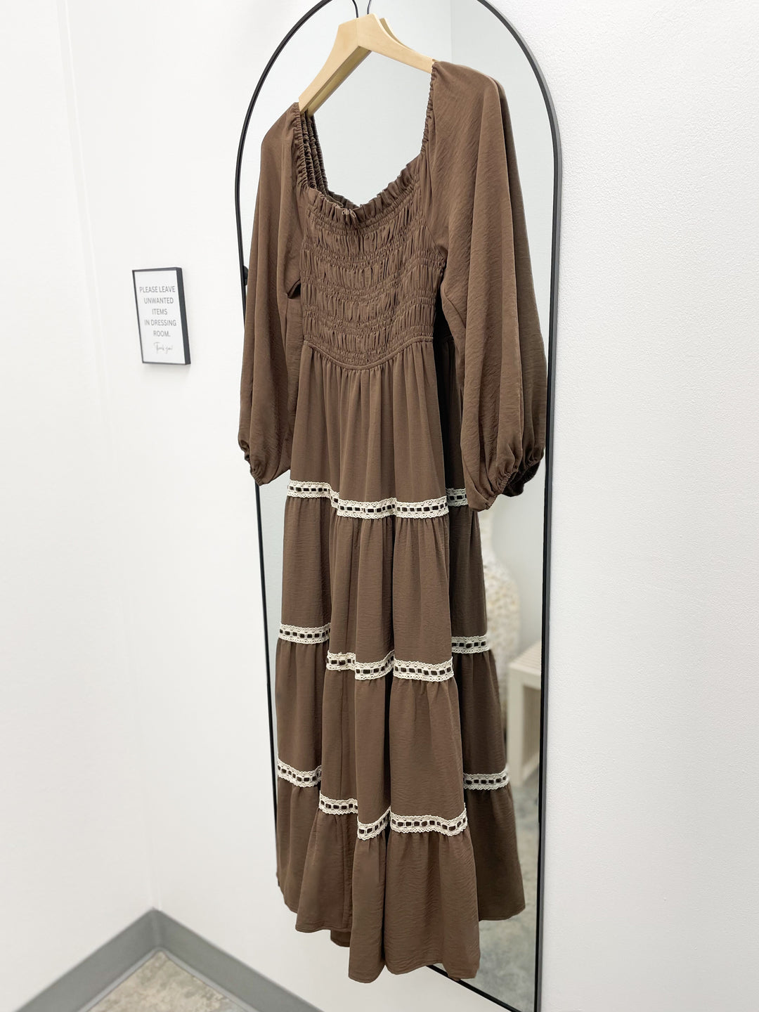 Hand To Hold Dress (Dark Mocha)