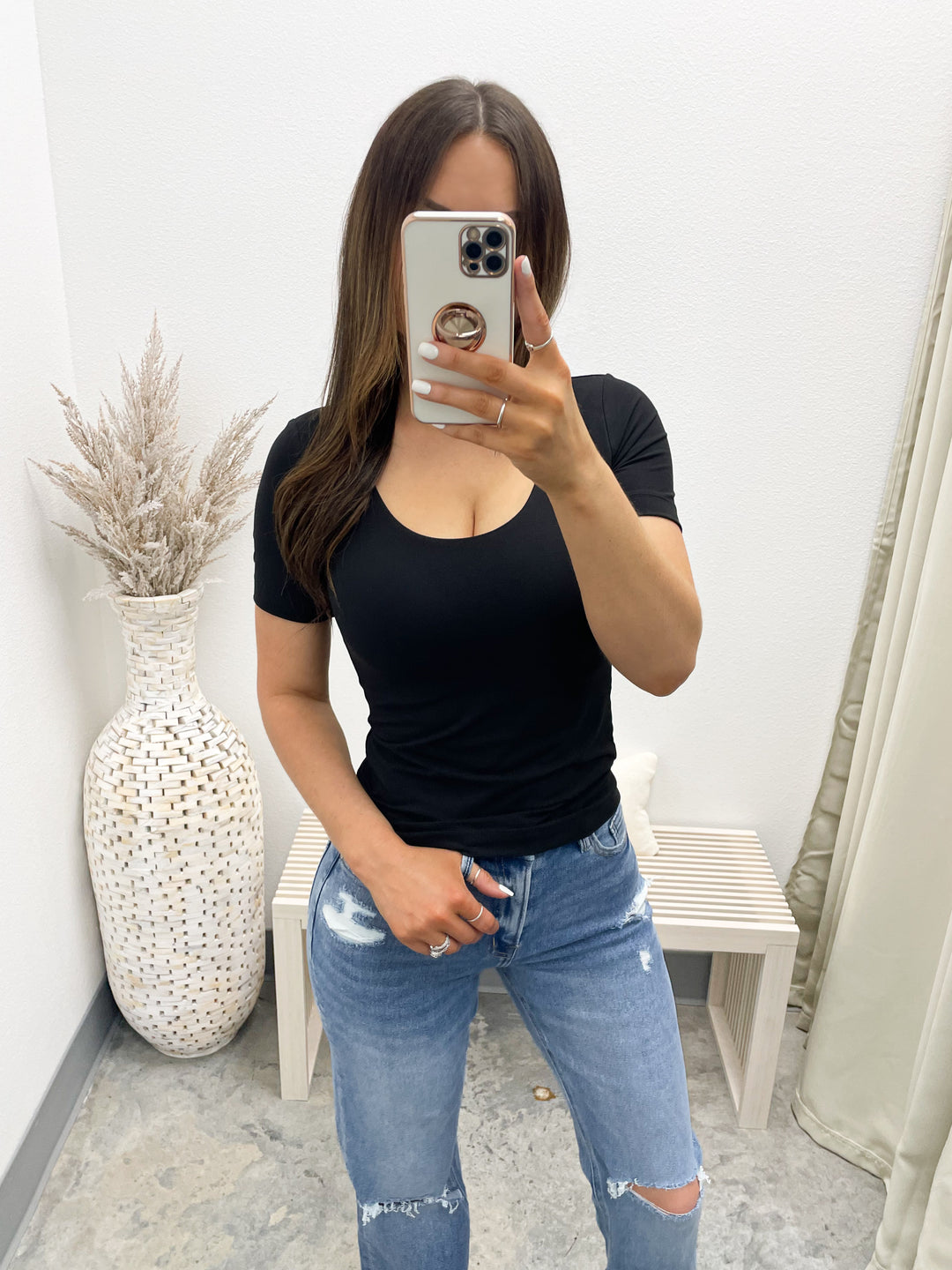 Halfway There Top (Black)