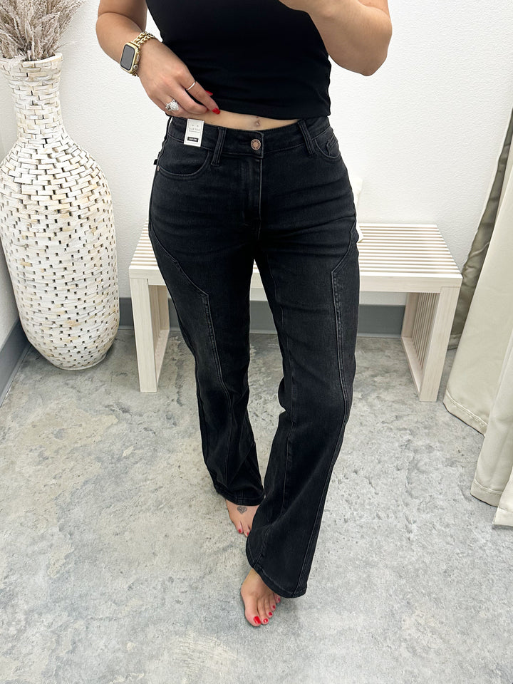 Westyn Straight Leg Jeans (Black)