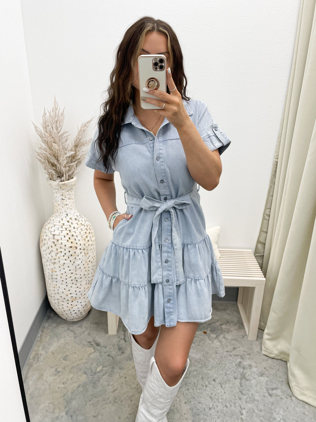 Full Faith Dress (Lt. Blue)