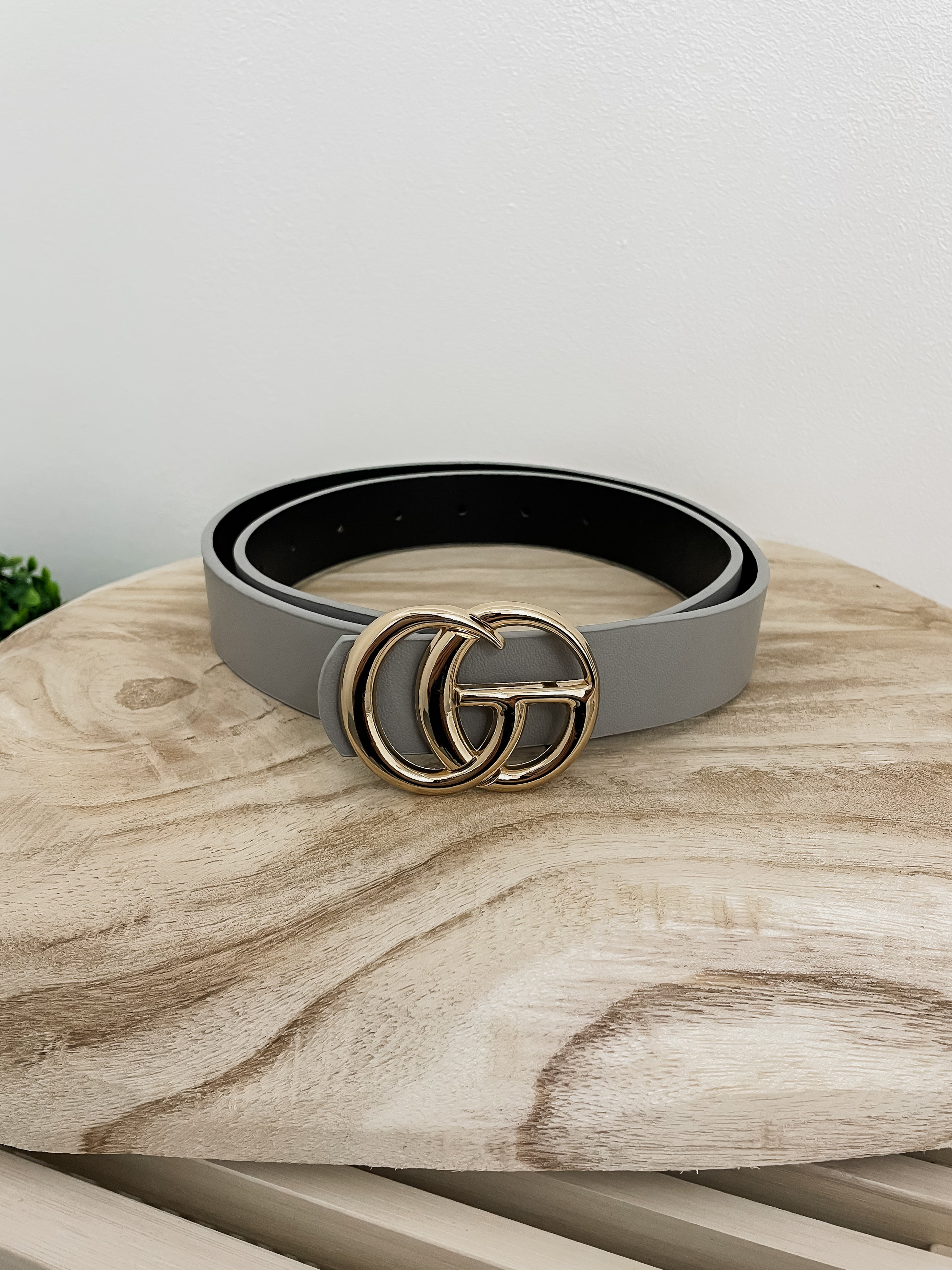 Designer cg belt on sale