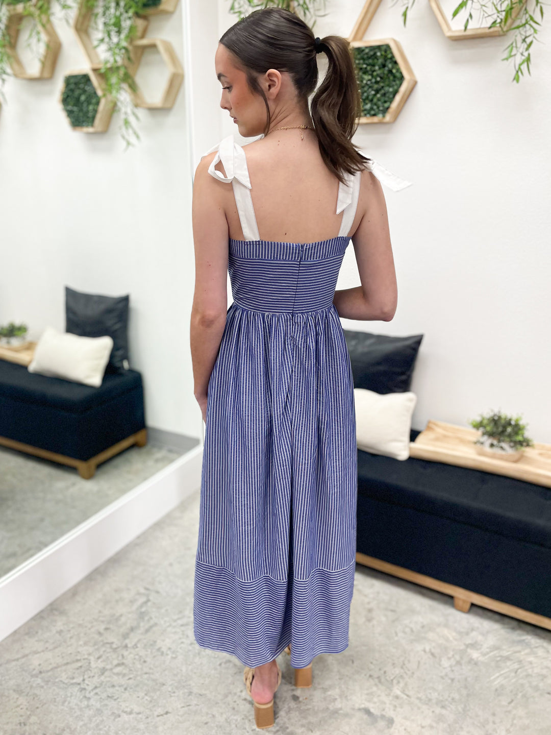 See You Again Dress (Navy)