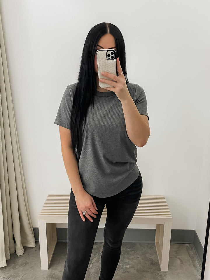 Day Or Night Top (Charcoal)