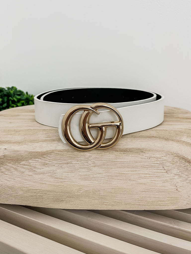 小物 rurumu.double buckle belt White 小物 rurumu.double buckle