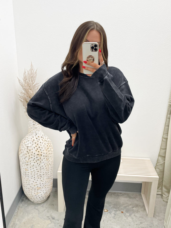 Always Around Pullover (Black)