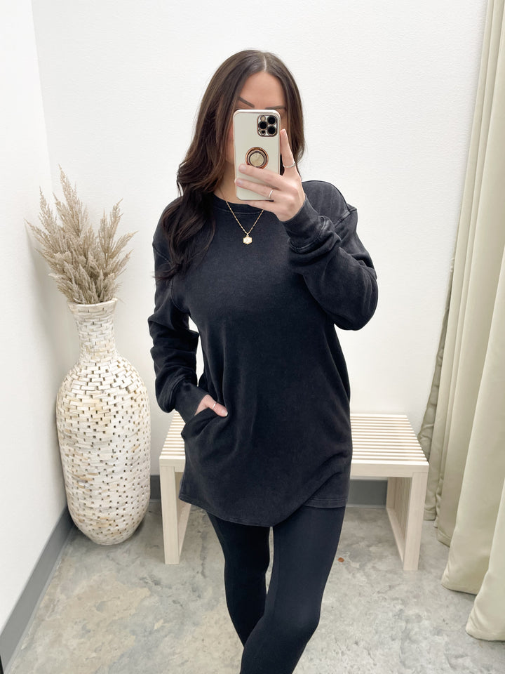 Always Around Dress (Black)