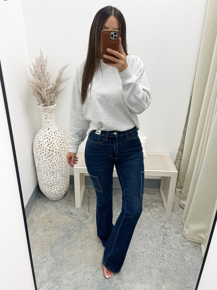 Carrie Cargo Bootcut Jeans