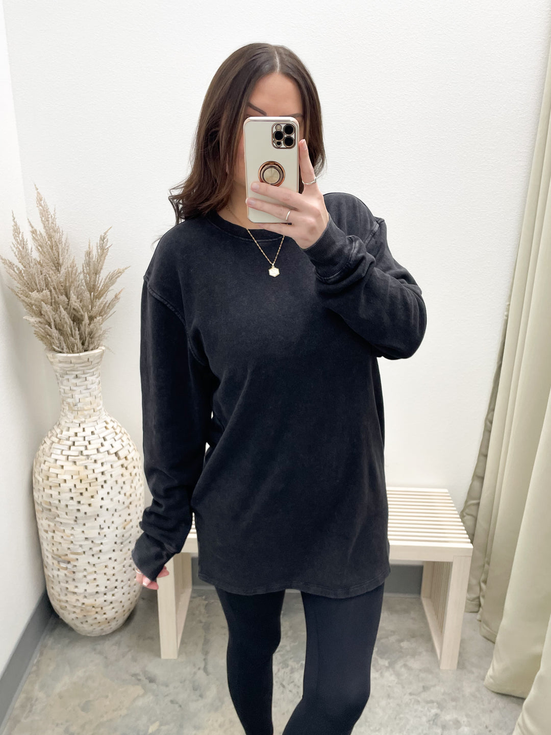 Always Around Dress (Black)