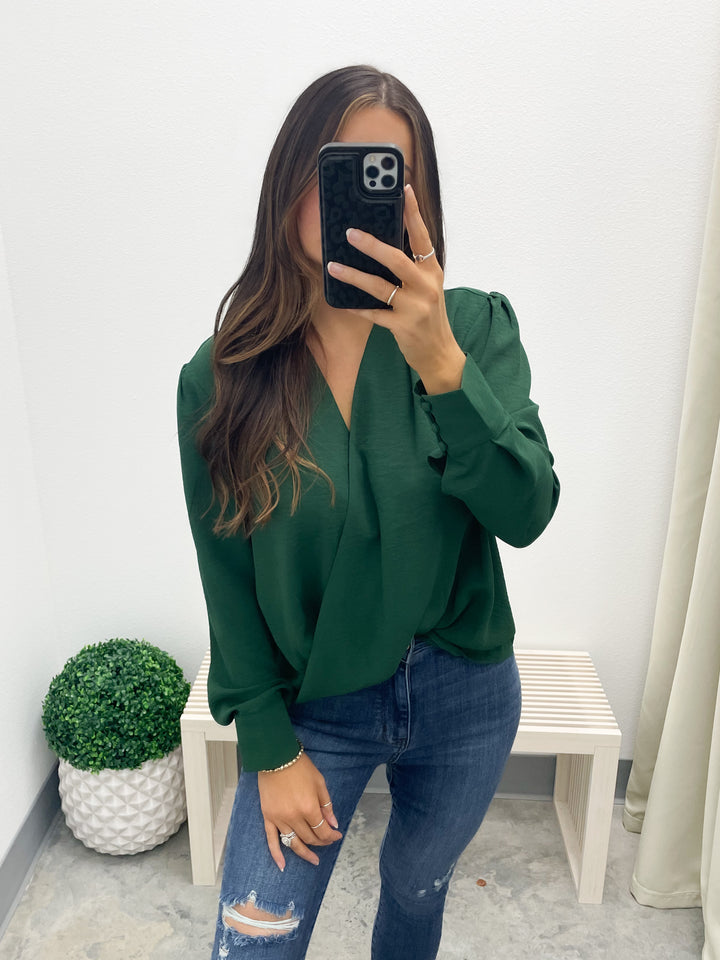 Belong With You Blouse (Sea Green)