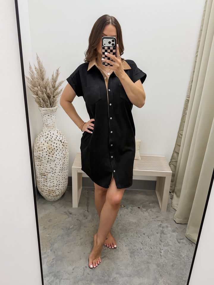 Take Me Back Dress (Black)