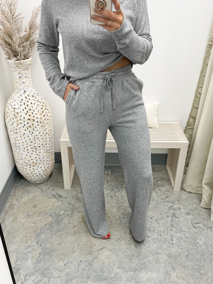 Turn Loose Lounge Pants (Heather Grey)