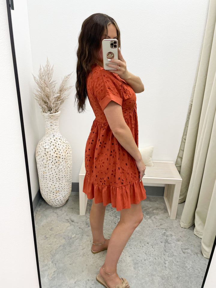 On My Own Dress (Rust)