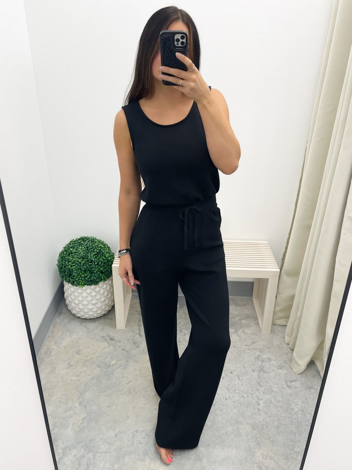 Cloud Nine Jumpsuit (Black)