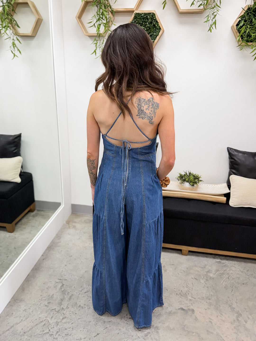 Blue Jean Baby Jumpsuit