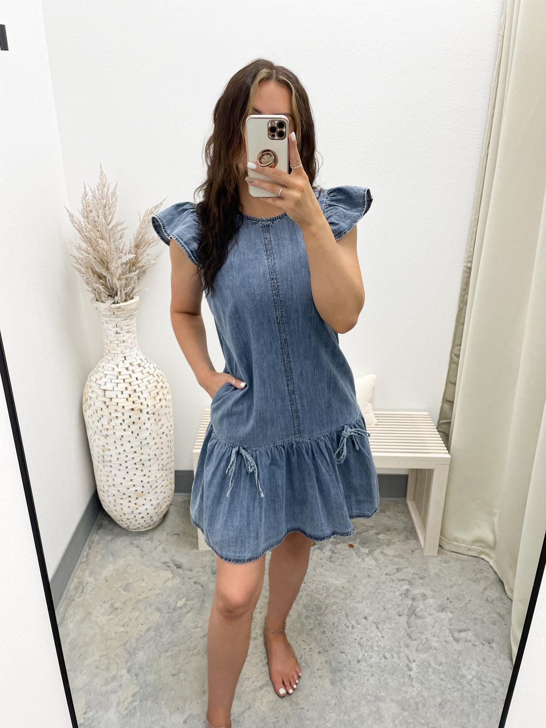 Love Song Denim Dress