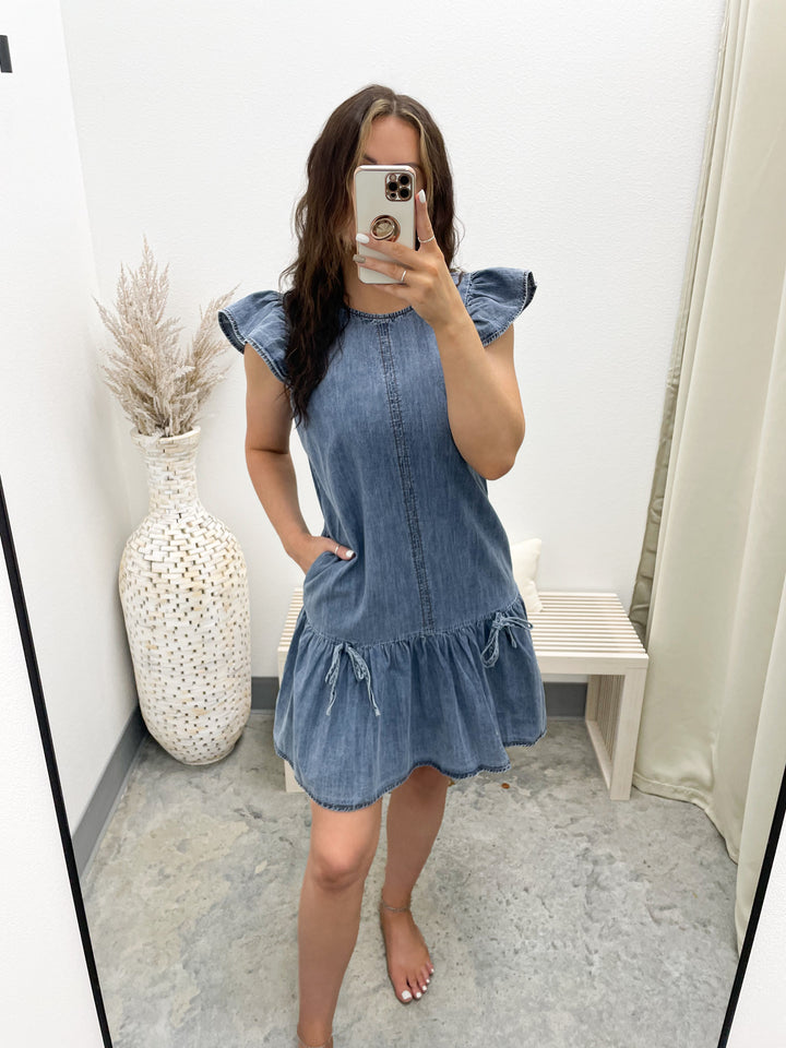 Love Song Denim Dress