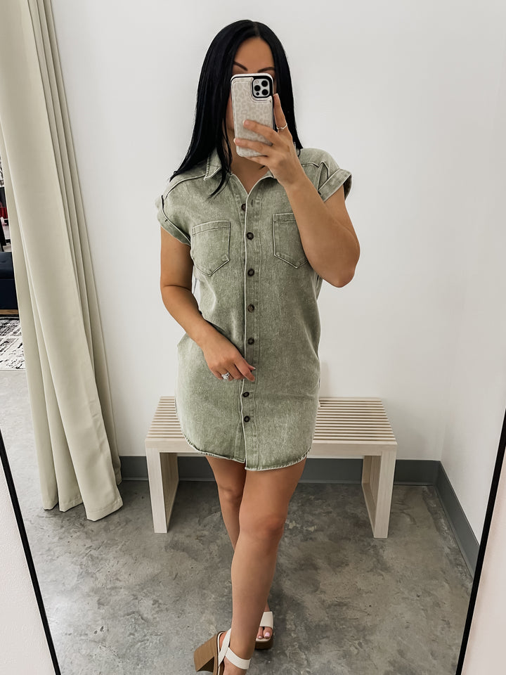 All In All Dress (Olive)