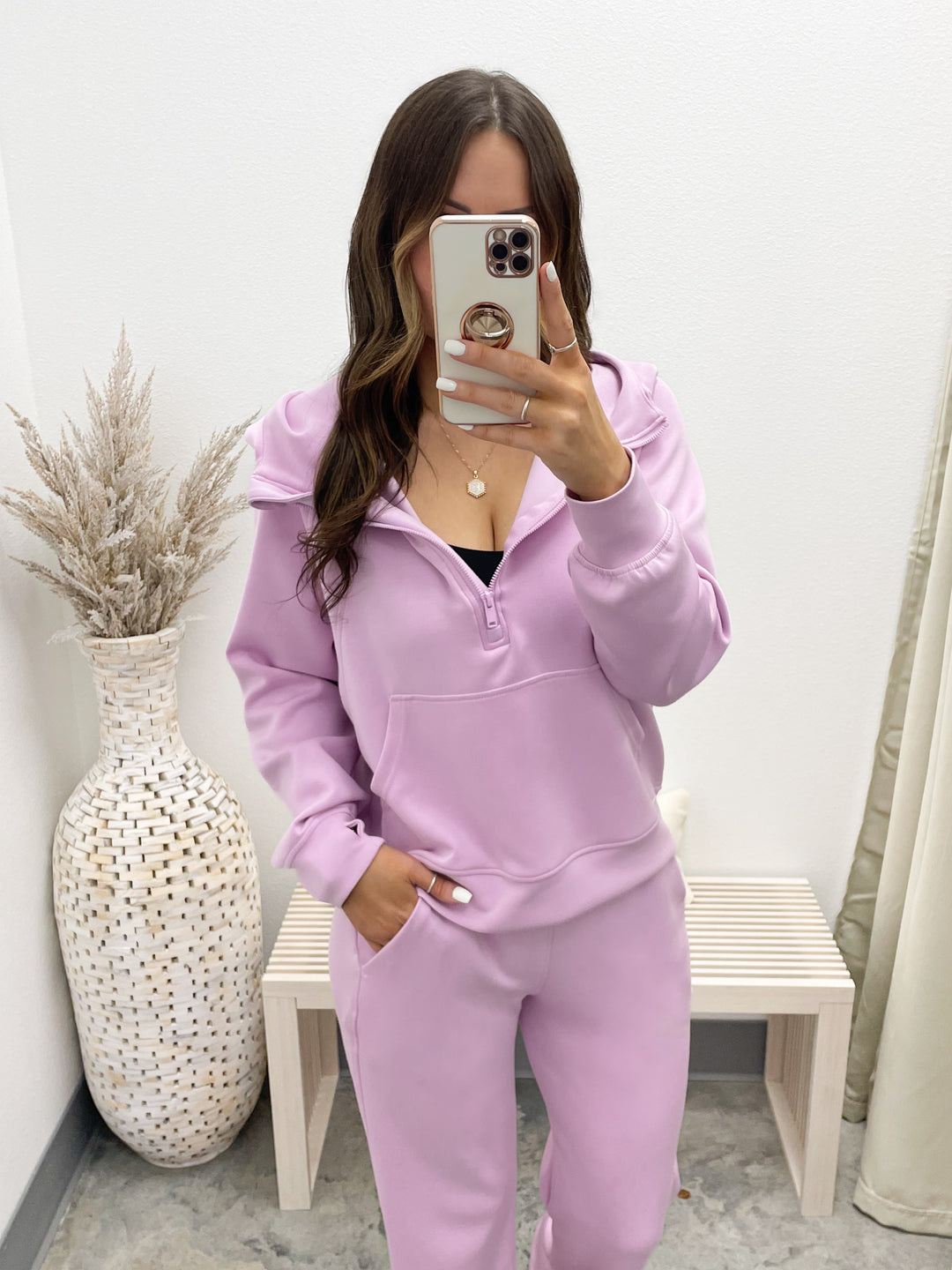 Cloud Nine Hooded Pullover (Blossom)