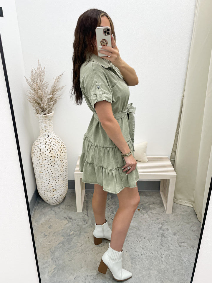 Full Faith Dress (Lt. Olive)