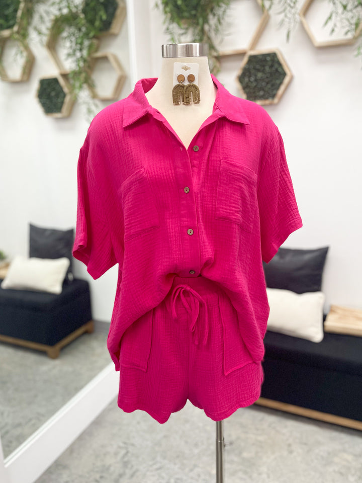 Ready To Relax Set (Fuchsia)