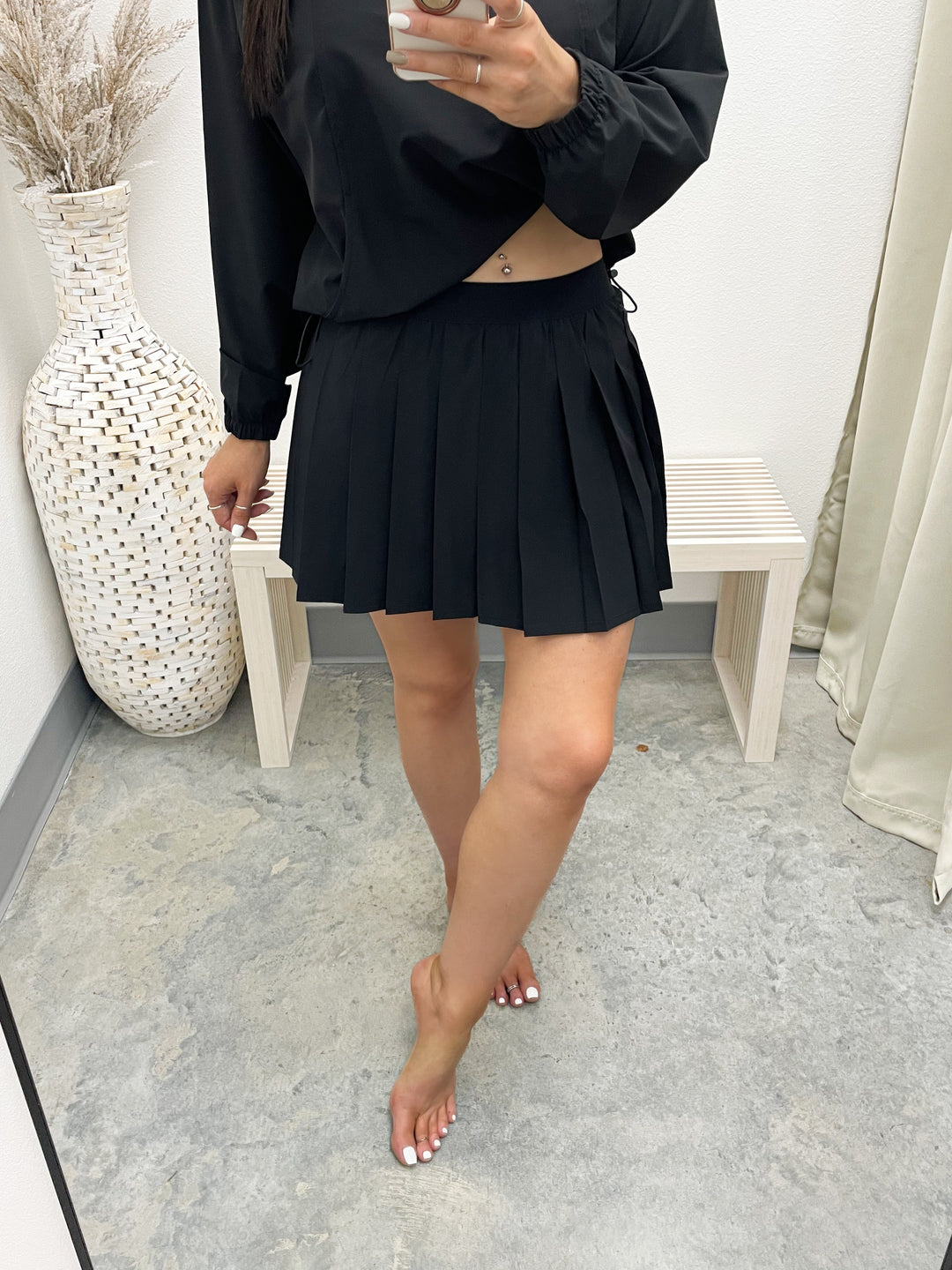 Have It All Tennis Skort (Black)