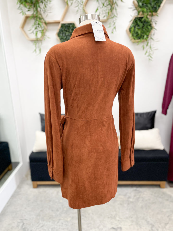 Until You Love Me Dress (Camel)
