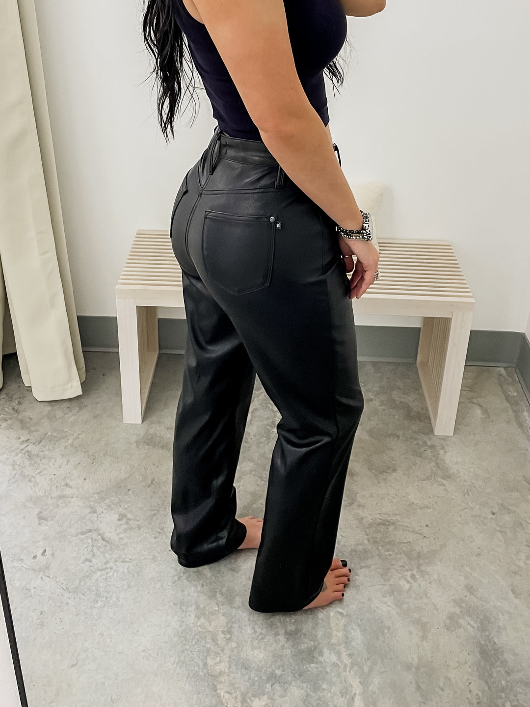 Carmen Vegan Leather Pants