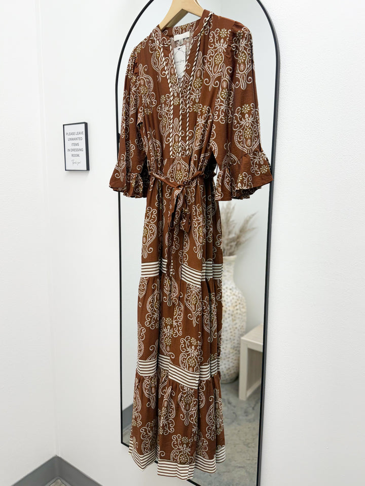 Dream Come True Dress (Brown)