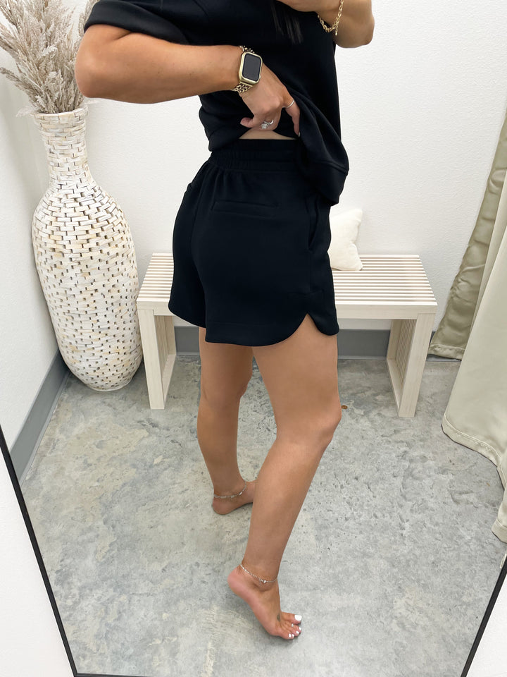 Cloud Nine Lounge Shorts (Black)