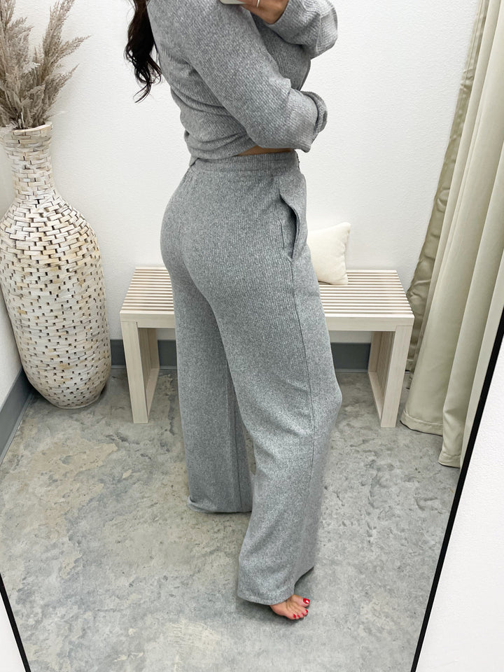 Turn Loose Lounge Pants (Heather Grey)