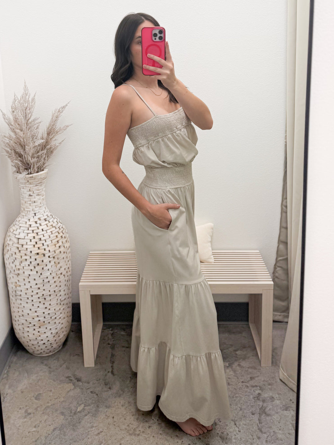 Sweet As Sugar Jumpsuit (Bone)
