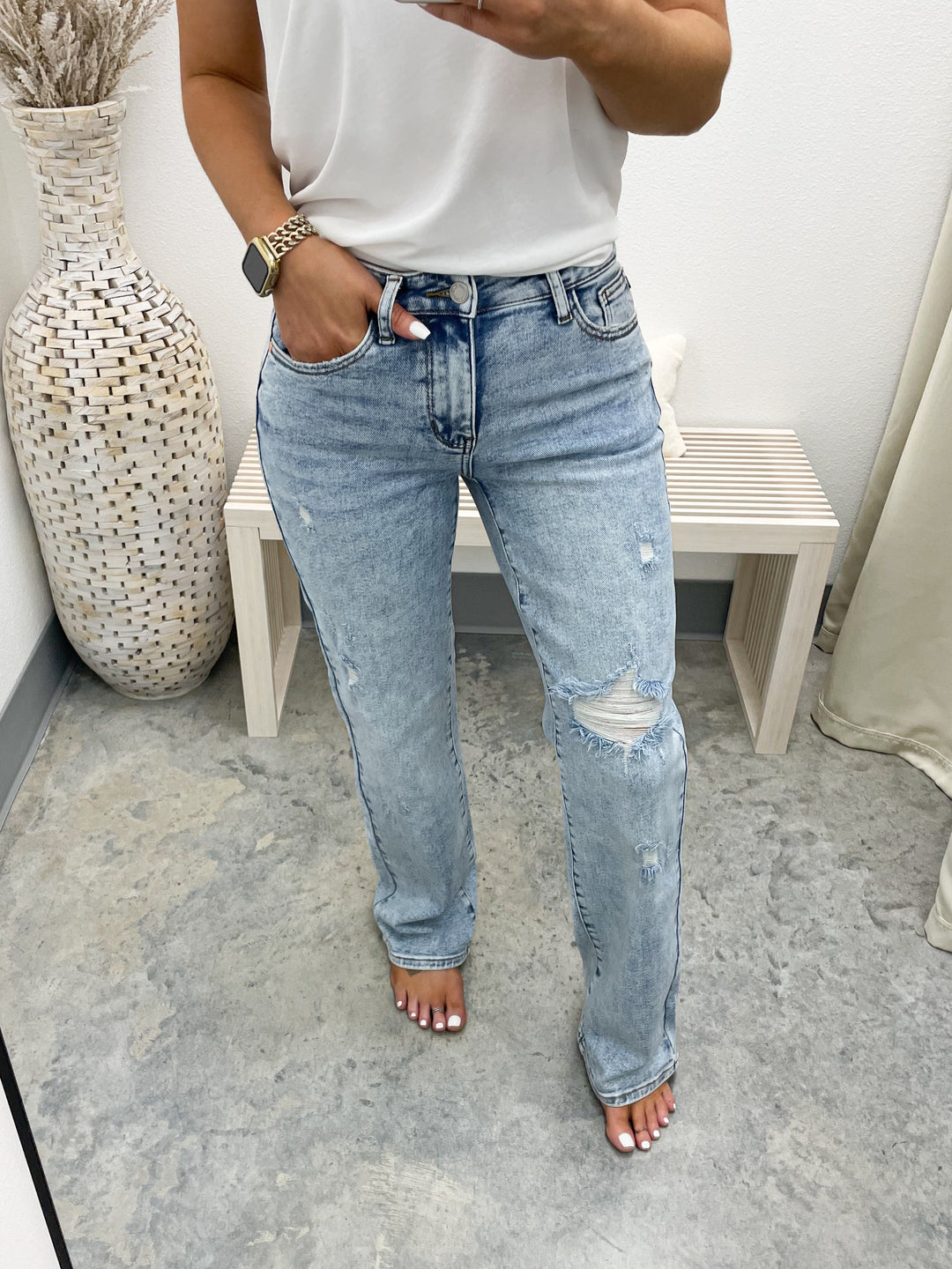 Axel Straight Leg Jeans