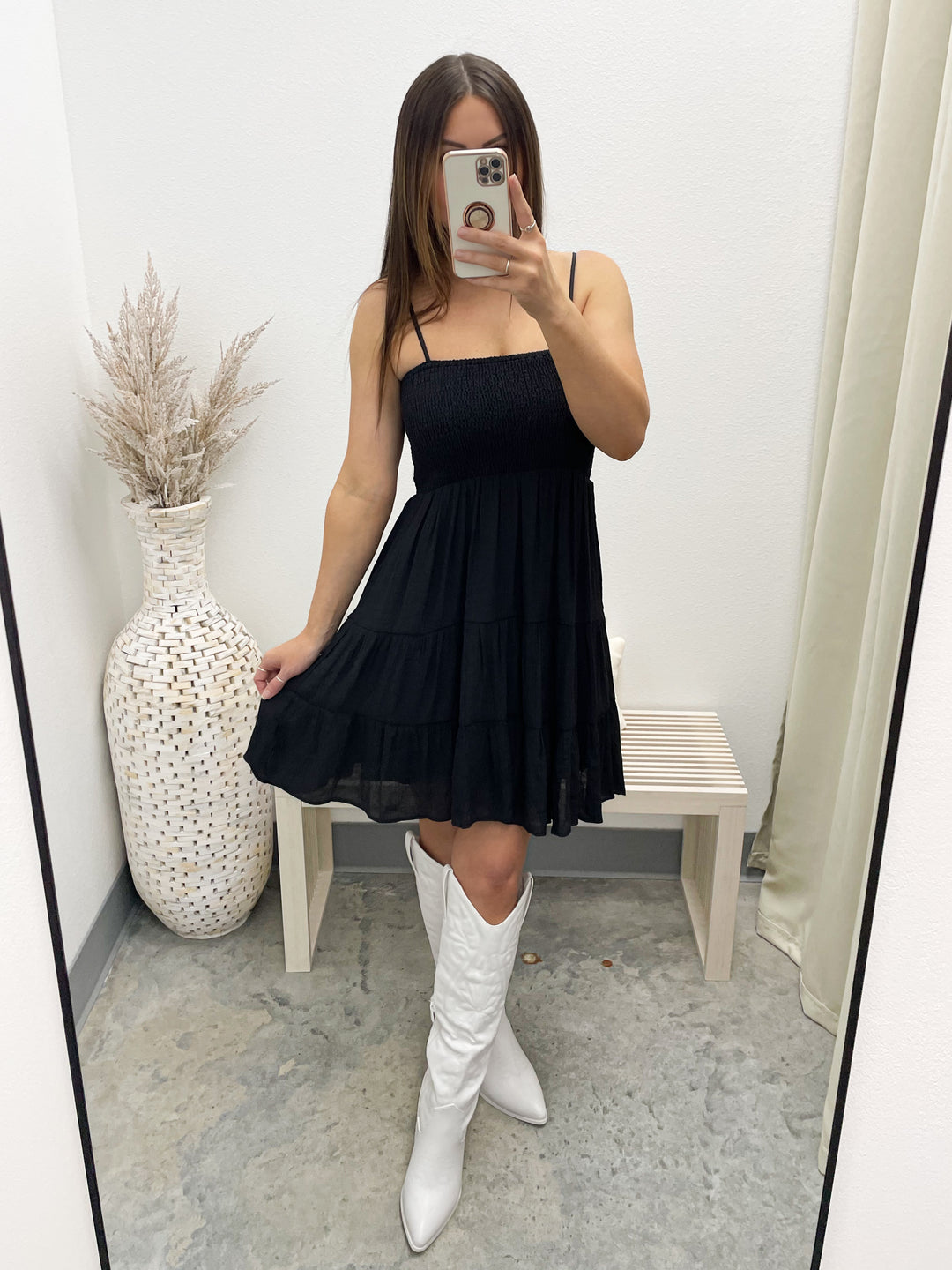 Simple Chic Dress (Black)