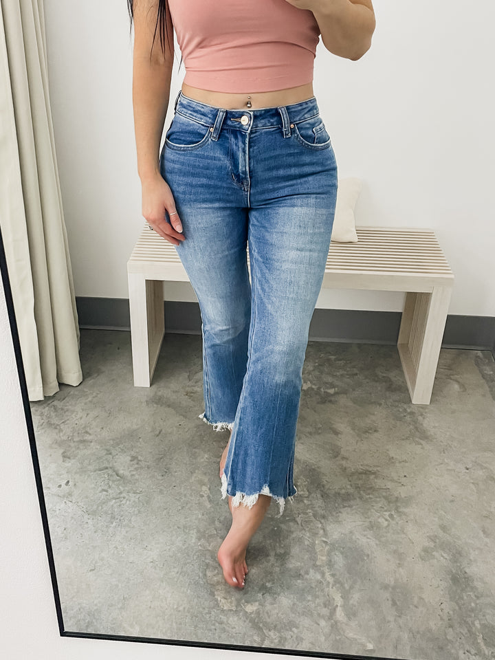 Evie Crop Flares