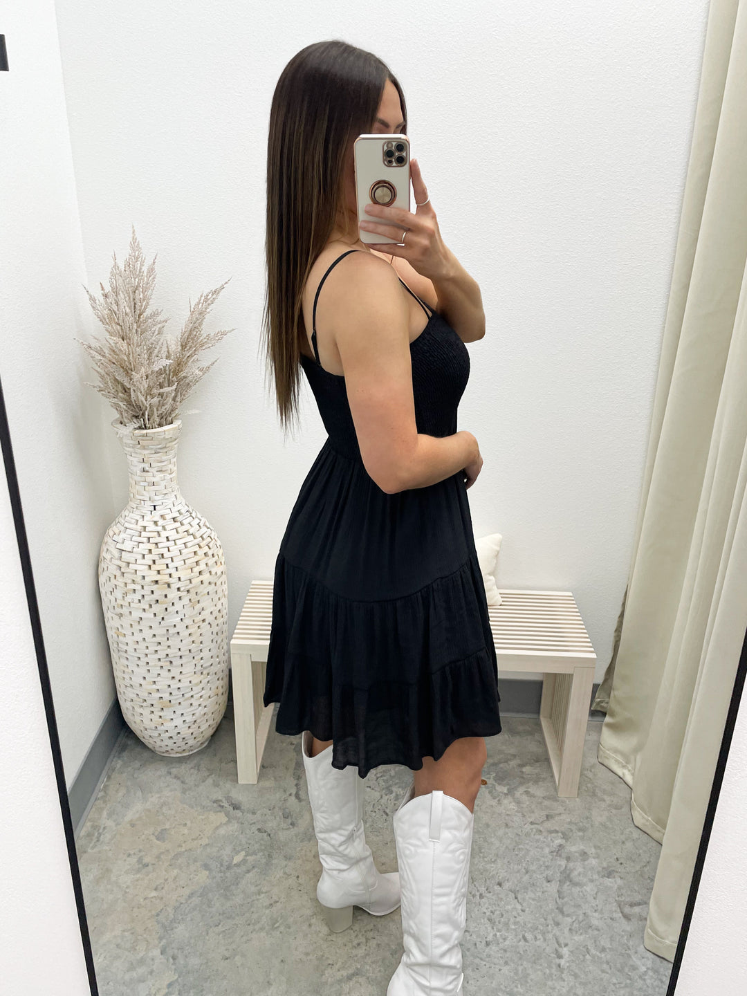 Simple Chic Dress (Black)