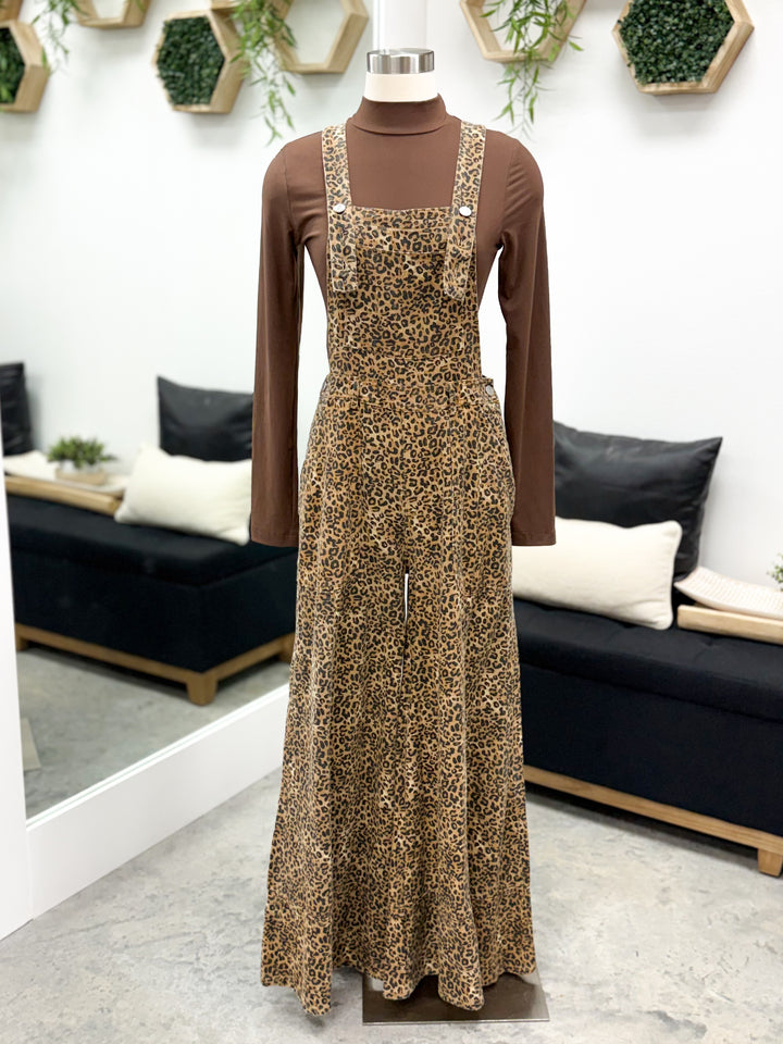 Like Me Best Overalls (Leopard)
