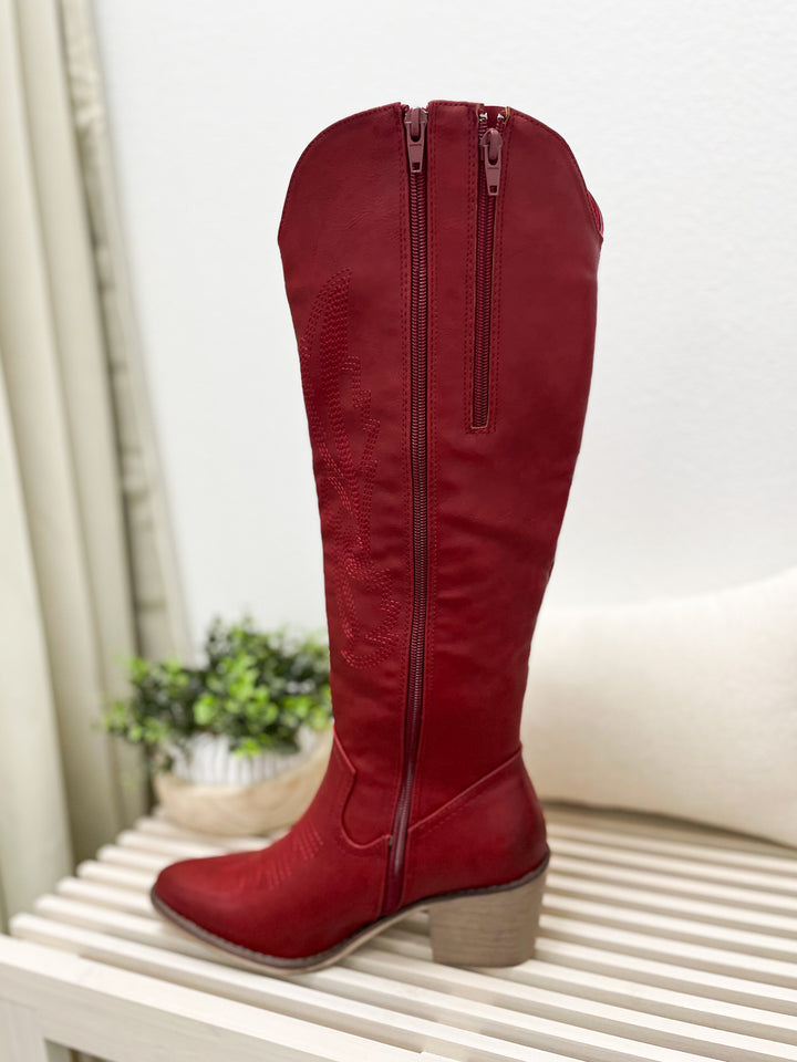 Scout Western Boots (Red)