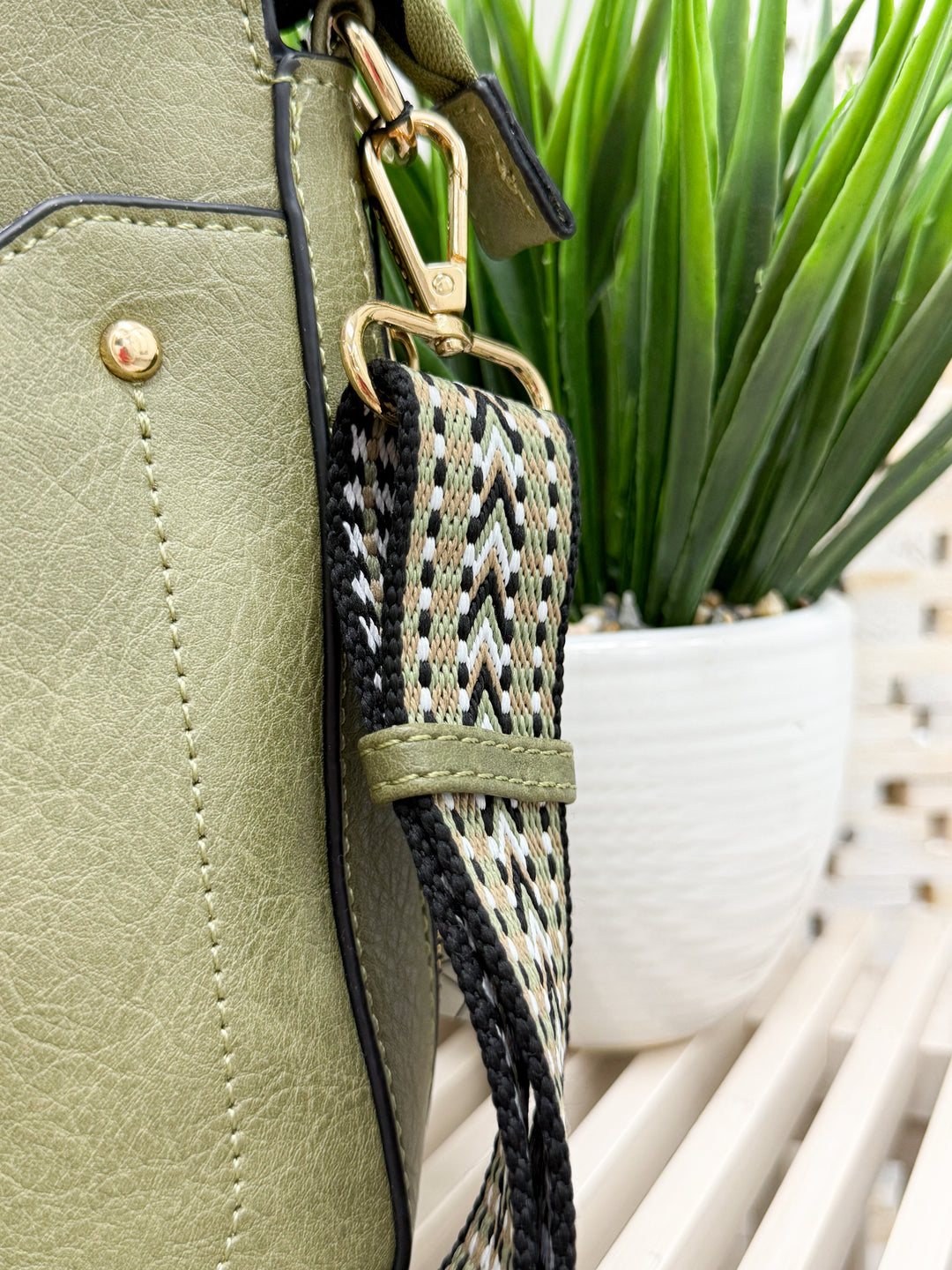 Ember Crossbody Bag (Olive)