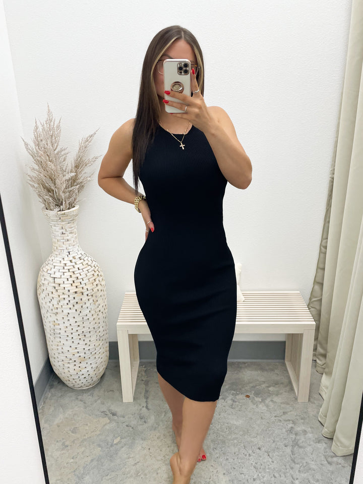 Every Word Dress (Black)