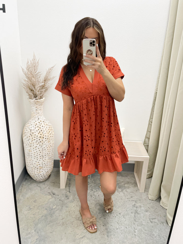 On My Own Dress (Rust)