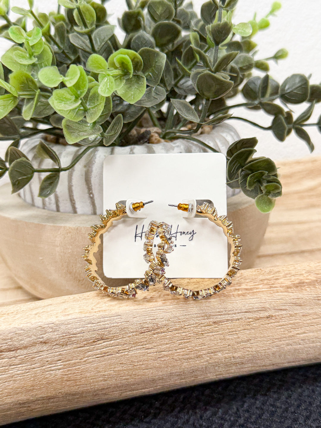 Hey Fancy Earrings (Gold)