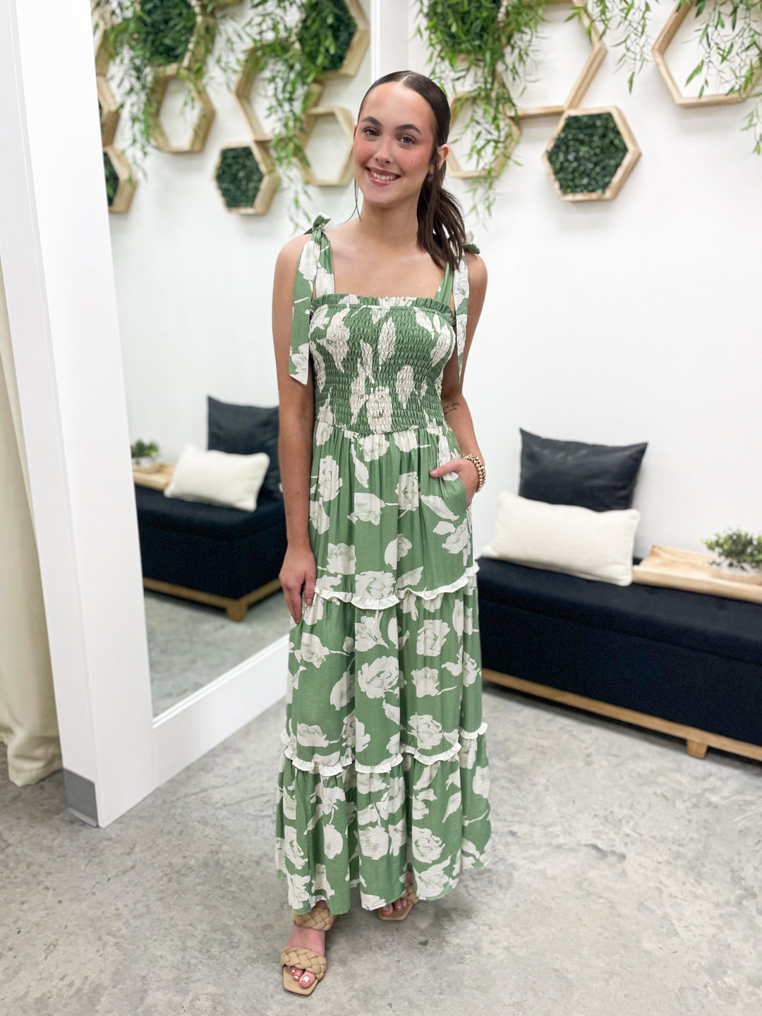 All That I Am Dress (Sage)