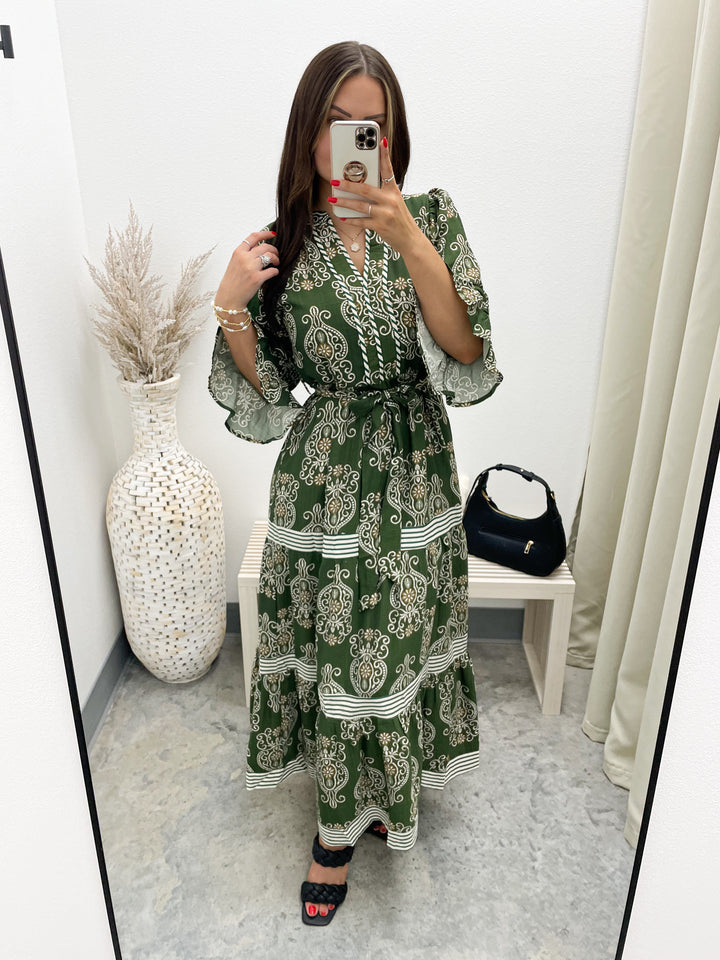 Dream Come True Dress (Olive)