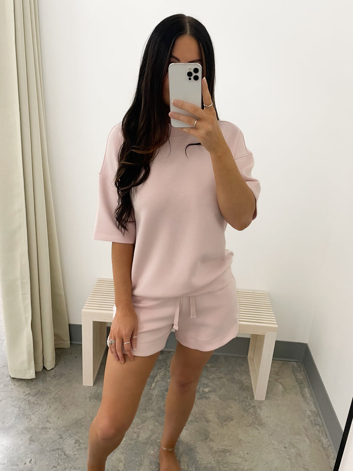 Cloud Nine Pullover (Baby Pink)
