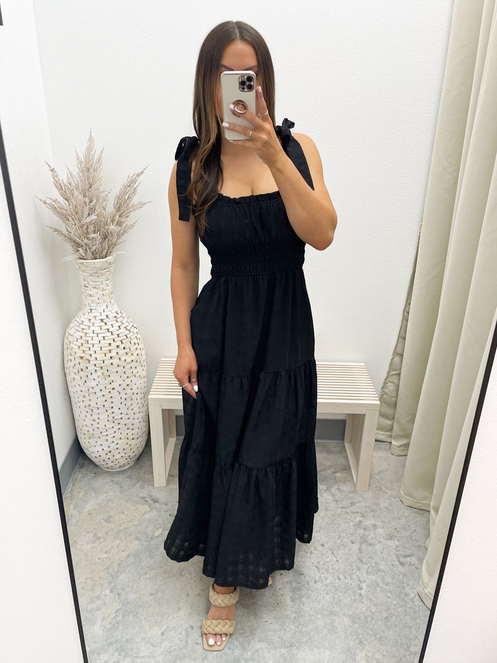 Bright Side Dress (Black)