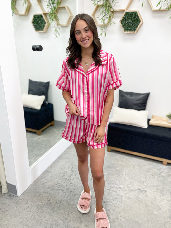 Discovering You Pajama Set (Pink)