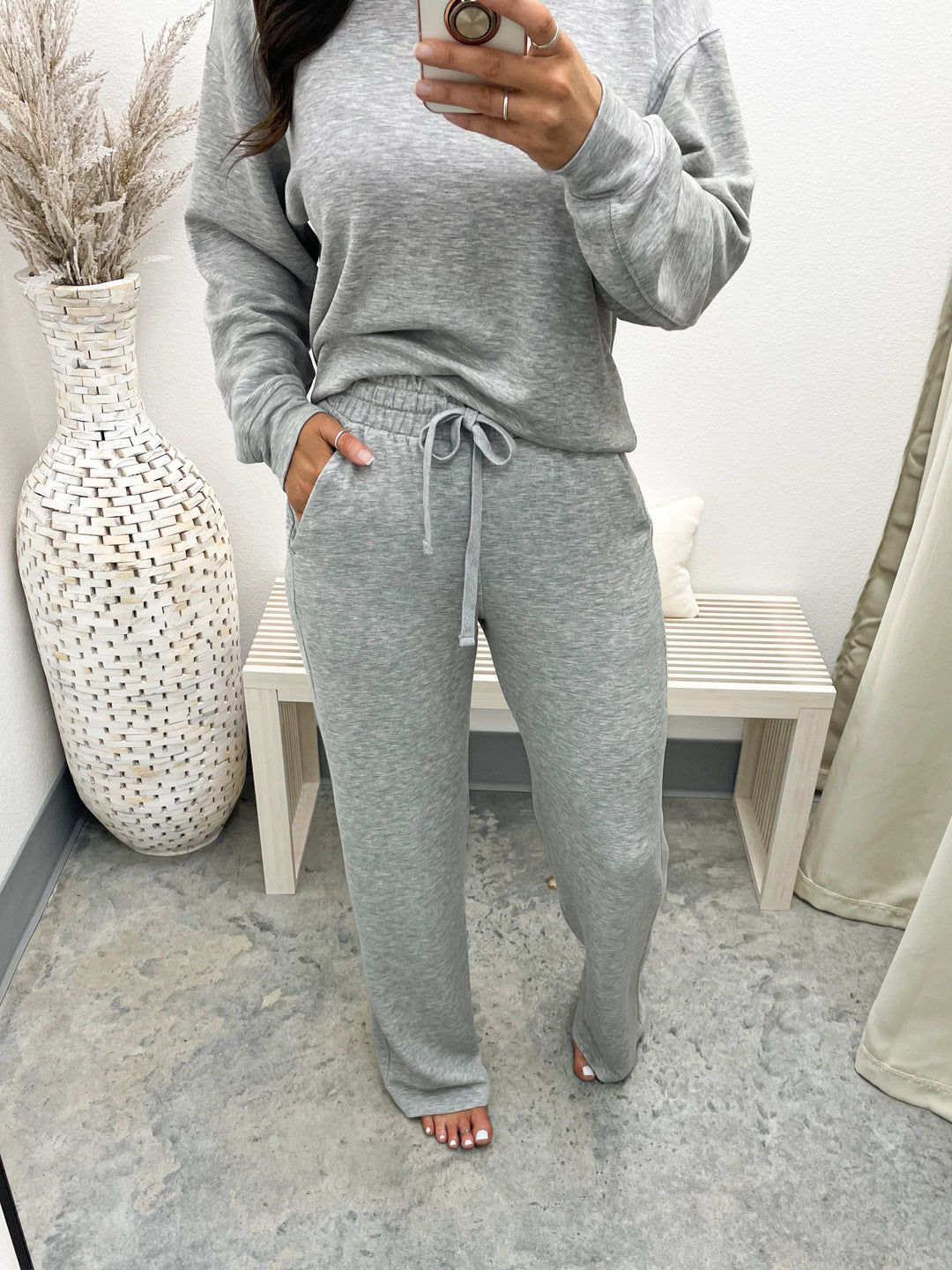 Cloud Nine Scuba Lounge Pants (Heather Grey)