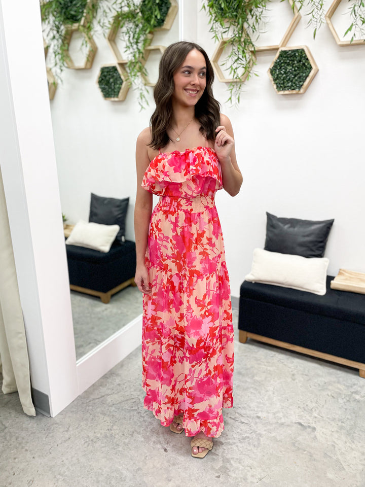 Vacay Ready Dress (Pink)